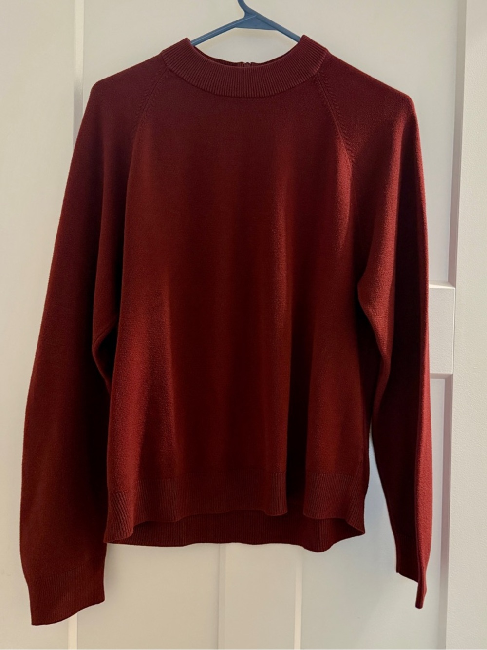 Carolyn Taylor Maroon Crewneck Sweater